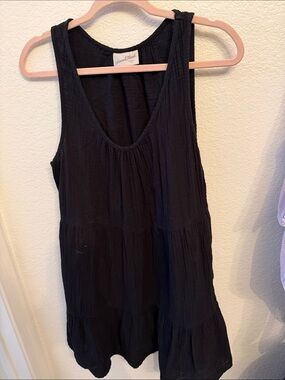 Black summer dress
